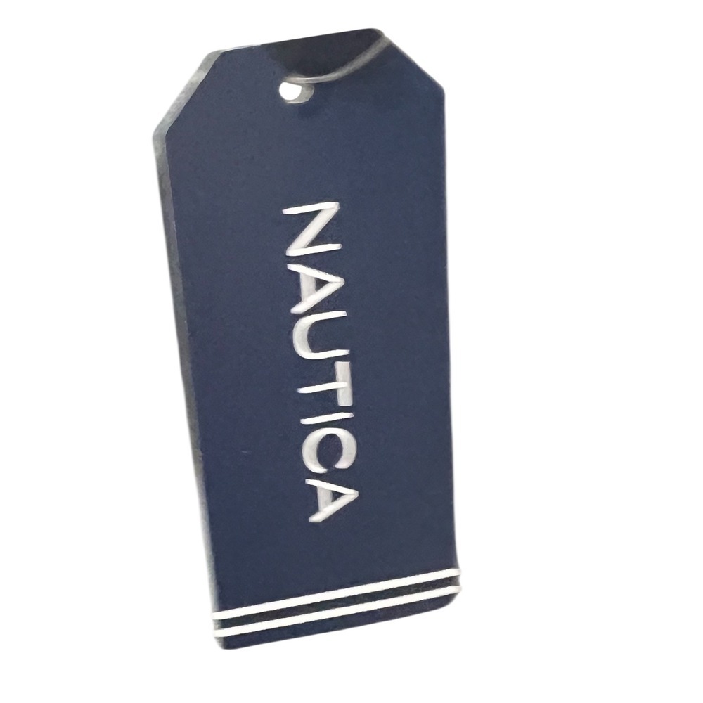 Nautica Men's Black Slide Sandals Size 9 Pool Beach Comfort - Picture 9 of 10